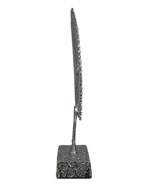 GILDE Dekofigur GILDE Skulptur Tree - silber - H. 53cm x B. 36cm