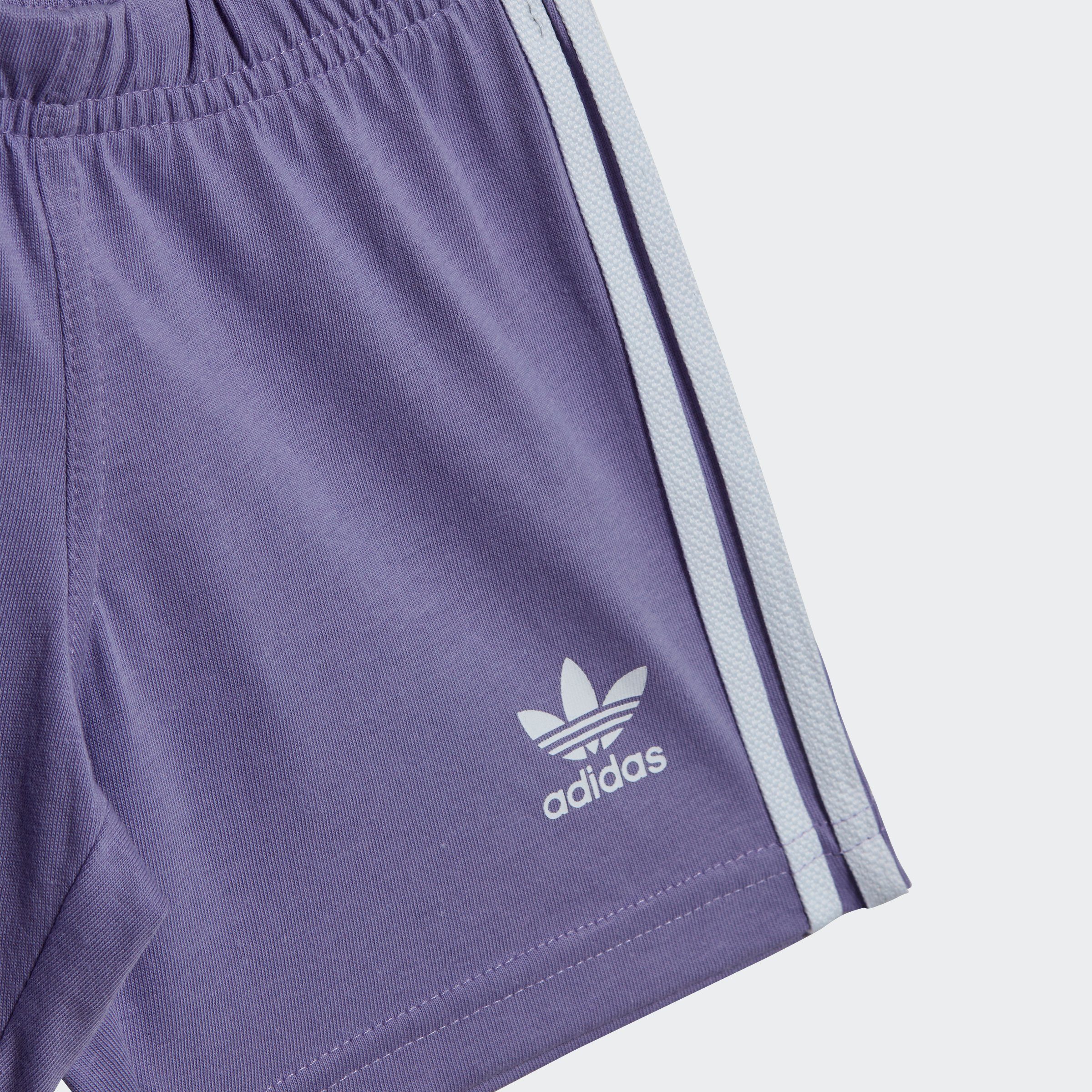 Magic SET SHORTS TREFOIL T-Shirt Shorts Originals & adidas UND Lilac (Set)