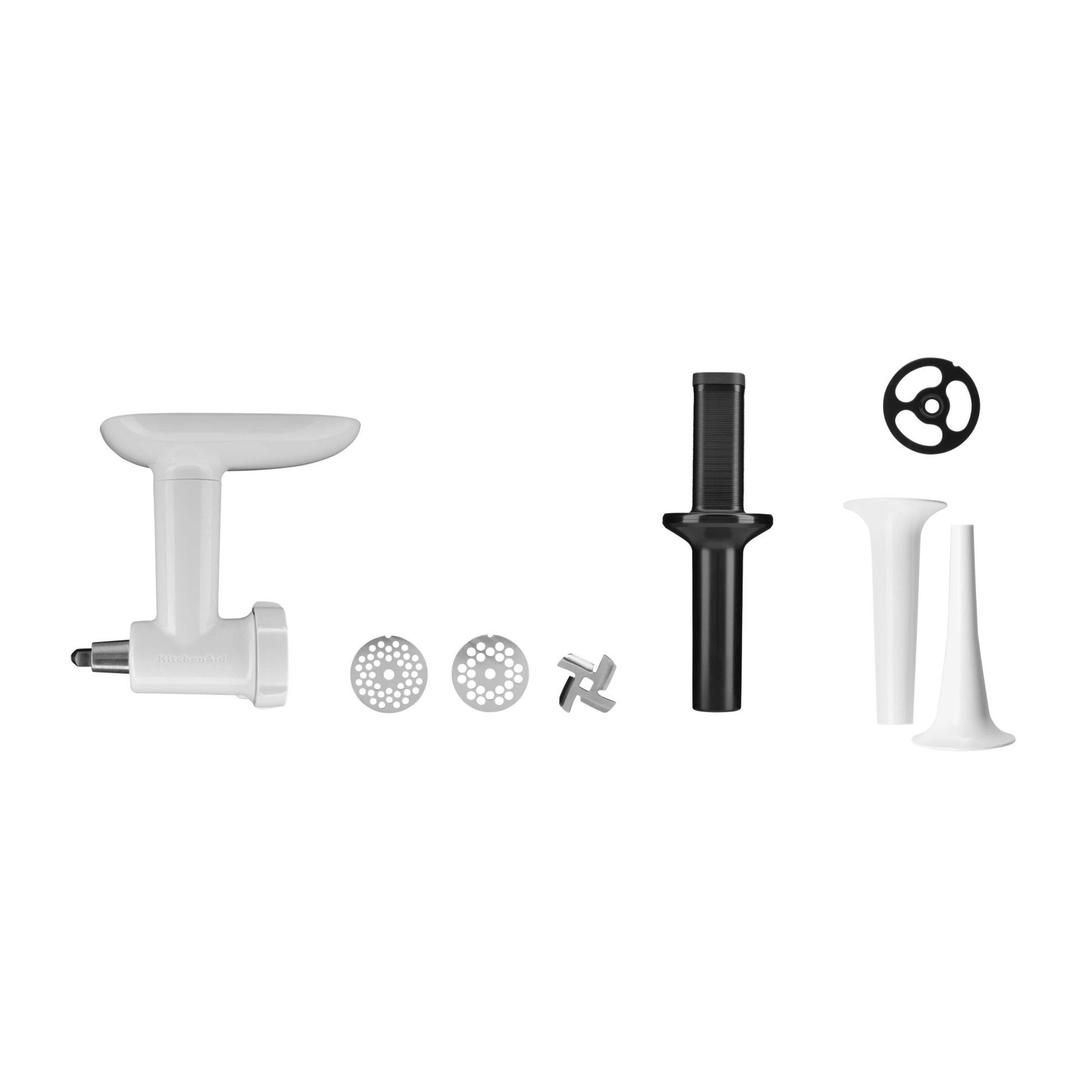 KitchenAid Fleischwolfaufsatz KitchenAid Fleischwolf 5KSMFGA inkl. Wurstfüllhörner