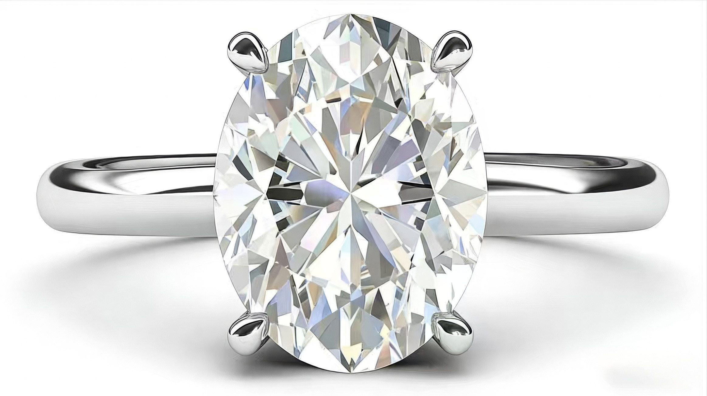 Jumpeak Diamantring Ring aus 585er Feingold, 1-2CT, laborgezüchteter Diamant, Ehering, D, VS1, 2ex Geburtstagsgeschenk,geschenk für frau