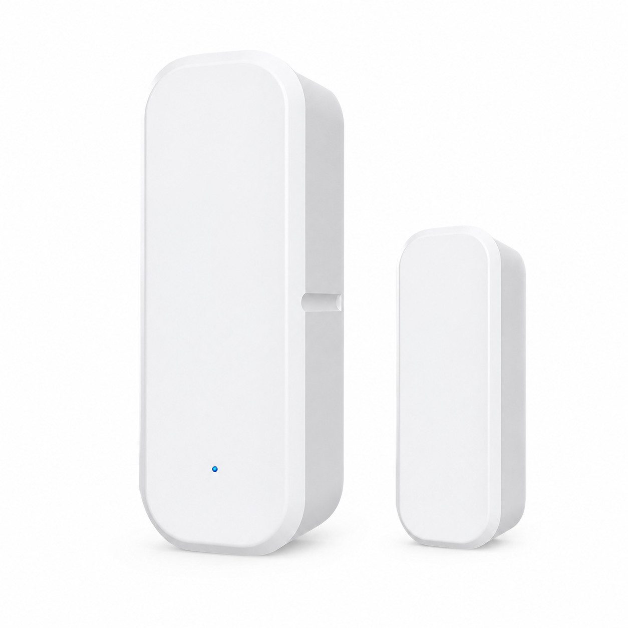 XEOOCE Tür-Fensterkontakt, WLAN Sensor, Tuya Smart, Öffnungssensor Weiß Smarter Kontaktsensor, App-Fernzugriff, Benachrichtigung, Alexa/Google-kompatibel