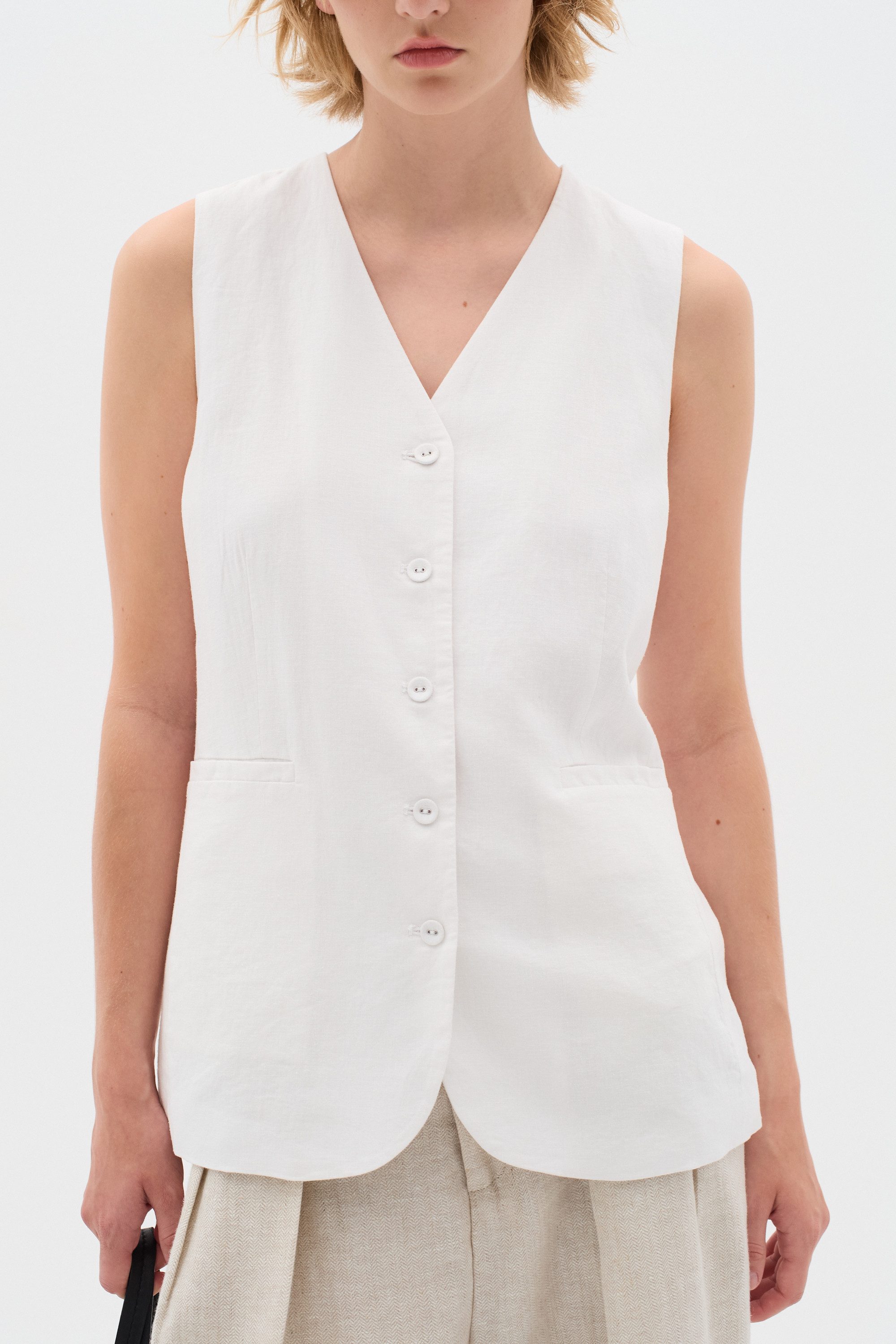 InWear Blusentop Ärmellose Bluse FaridaIW