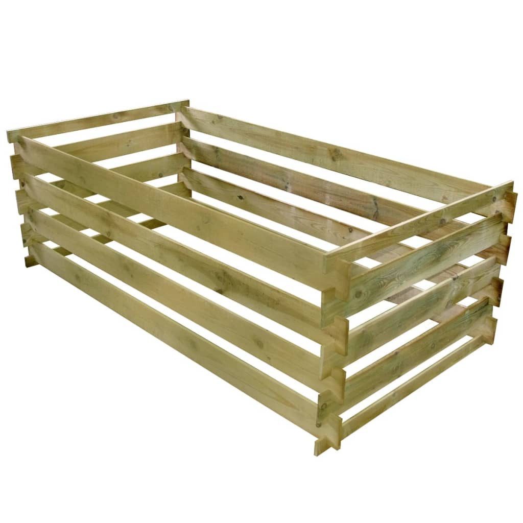Komposter Gartenkomposter Ø100x100 cm Verzinkter Stahl