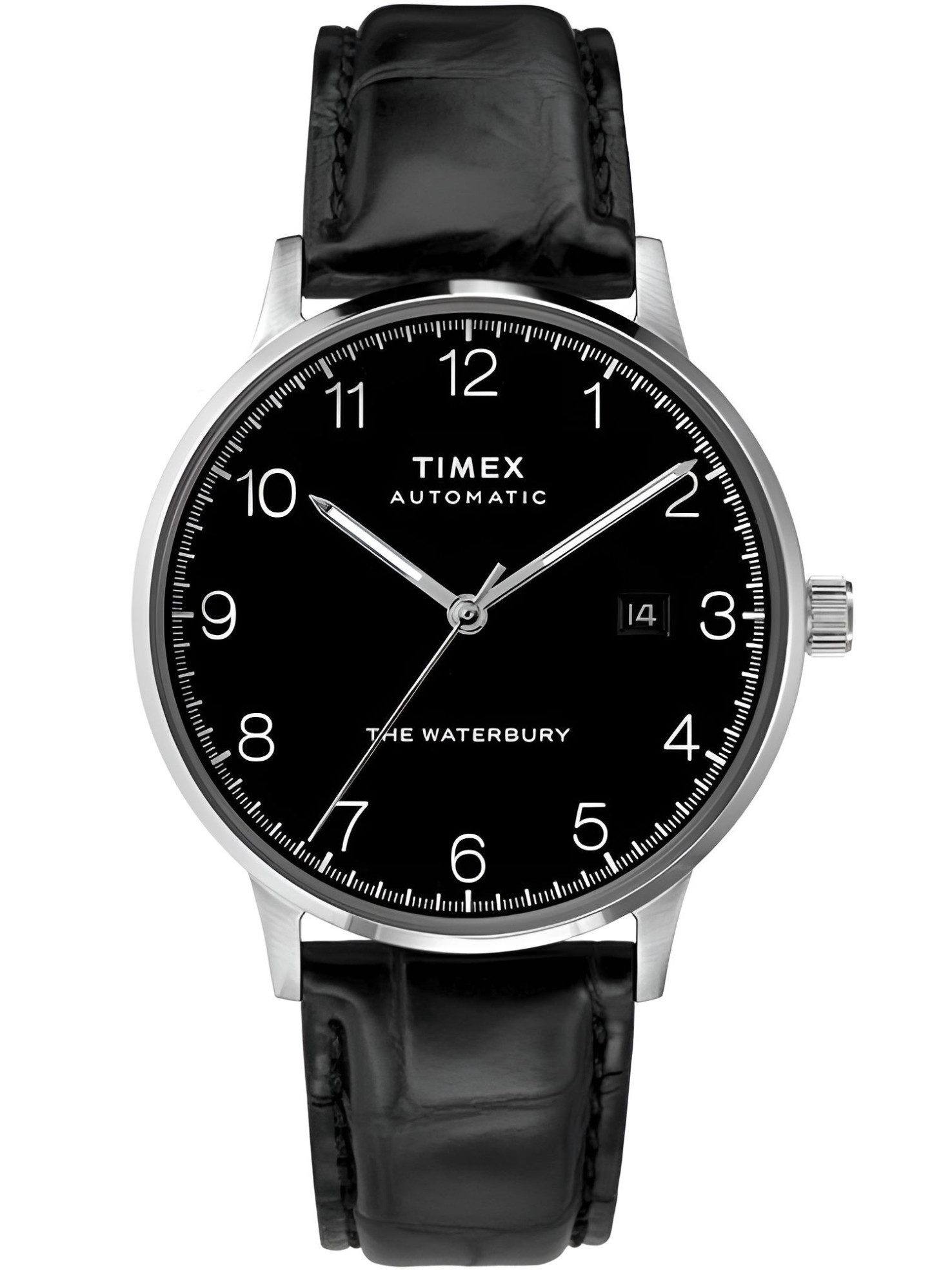 S&T Design Automatikuhr Herrenuhr Lederarmband Edelstahl günstig online kaufen