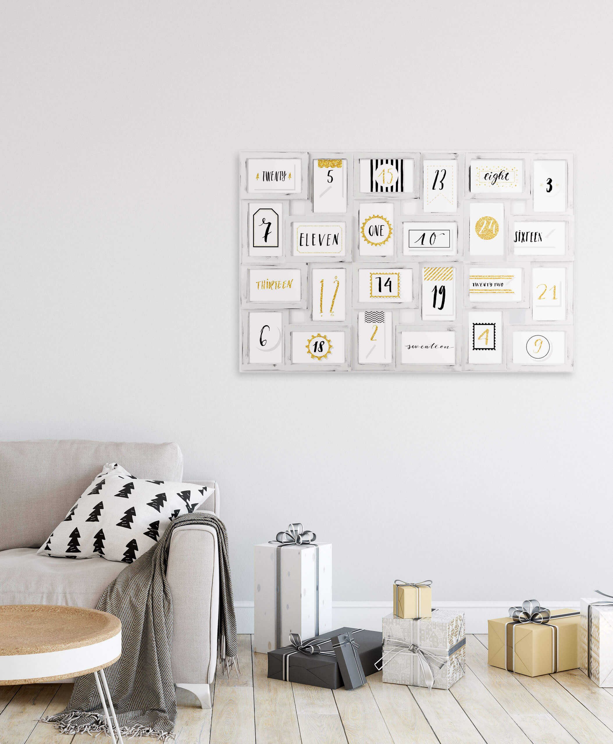 accent by nielsen Collagerahmen Collage 24 Fotos à10x15 cm, (1 St)