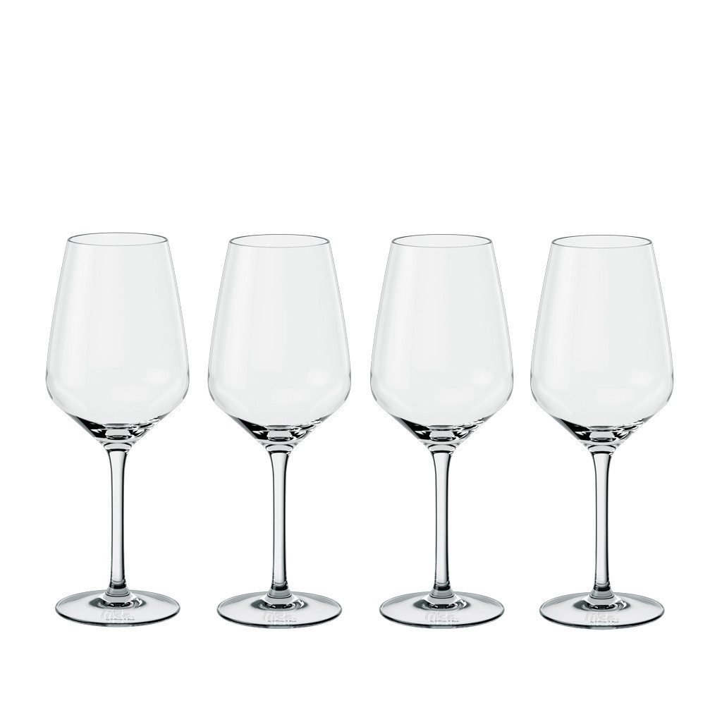like. by Villeroy & Boch Weißweinglas Essential Weißweinglas, 4 Stück 211mm, 4-tlg., Glas, Kristallglas, spülmaschinenfest, Made in Germany