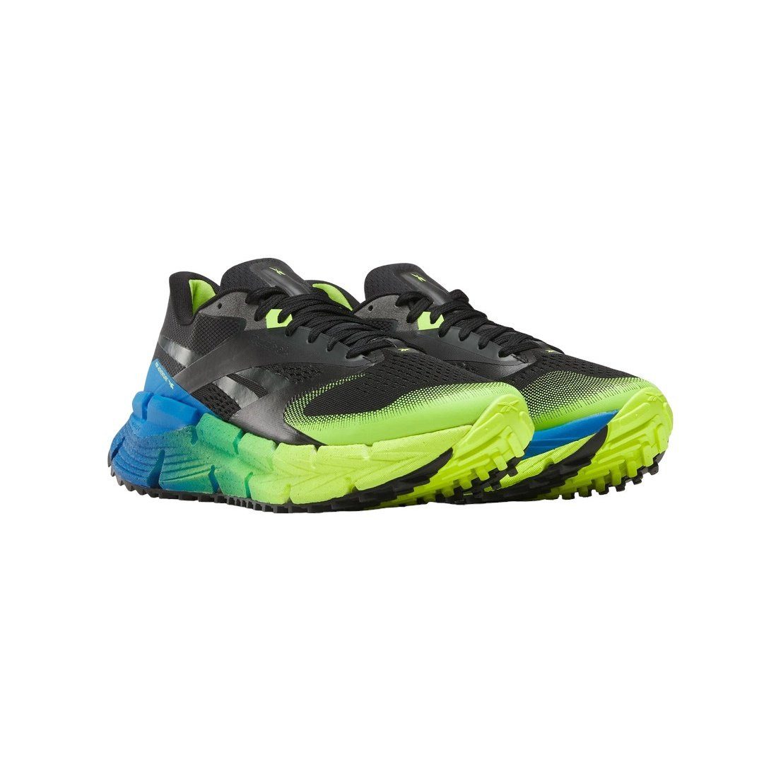 Reebok FloatZig Adventure 1 schwarz/lime/blau Herren Laufschuh