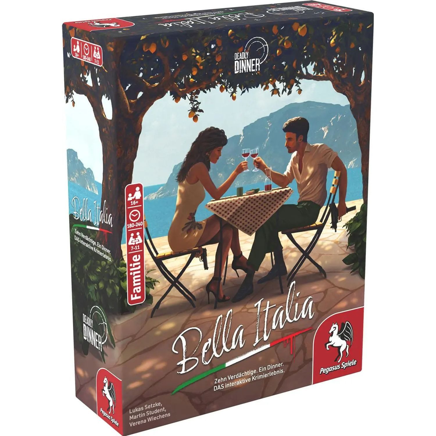 Pegasus Spiele Spiel Deadly Dinner - Bella Italia