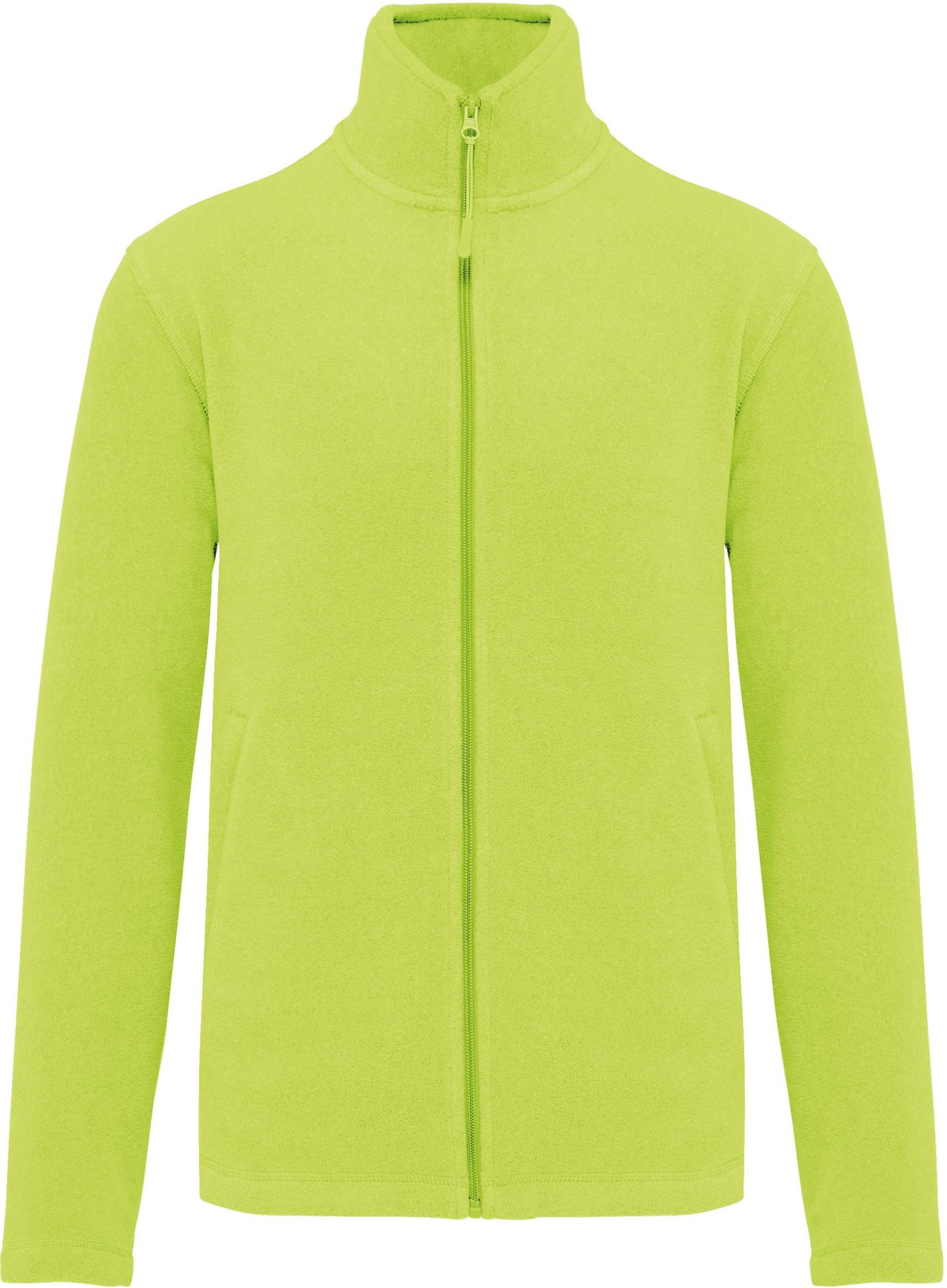 Fleecejacke Mikrofleece-Jacke mit Reißverschluss für Herren