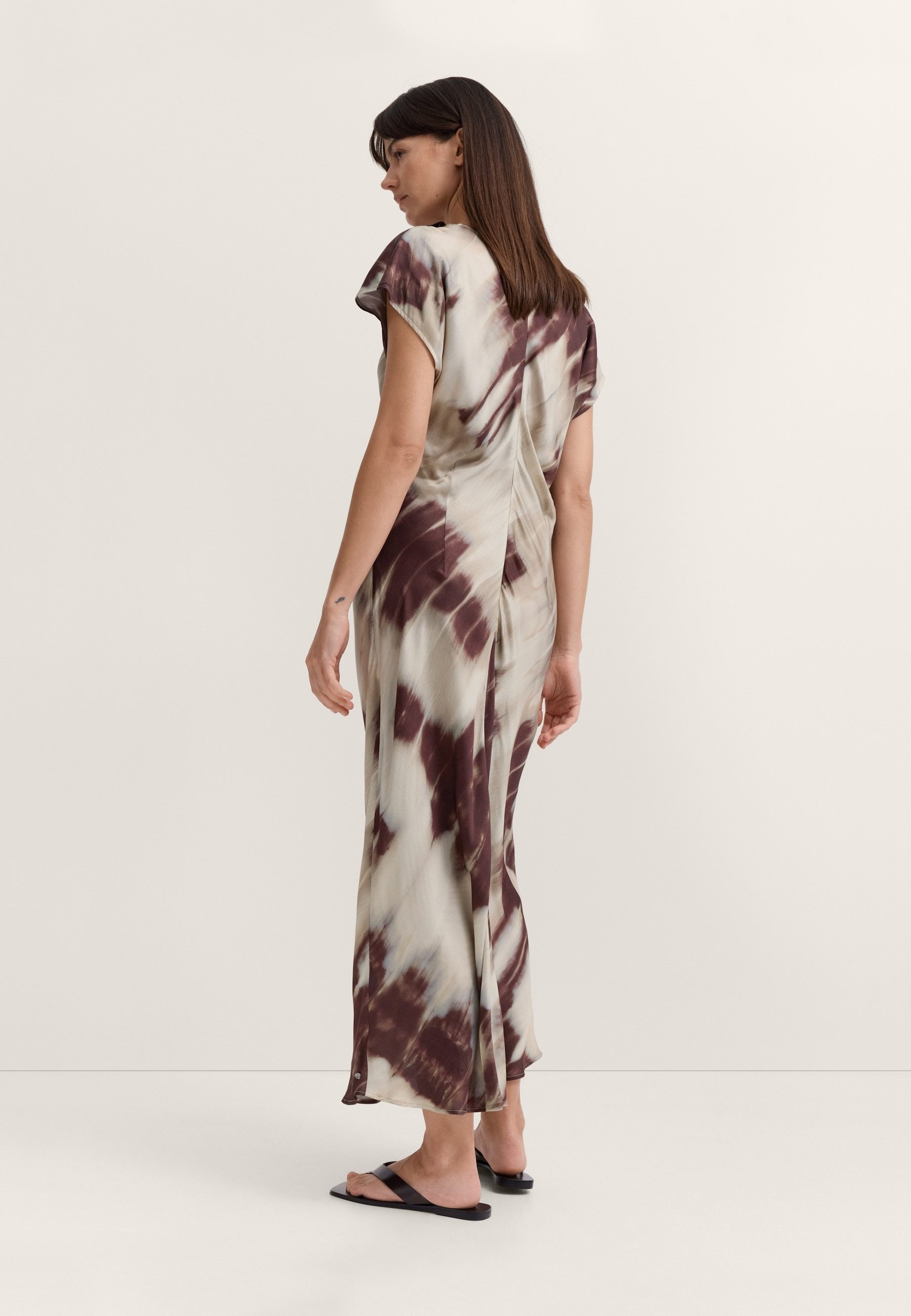 bugatti Sommerkleid Modern Fit aus bedruckter Viskose