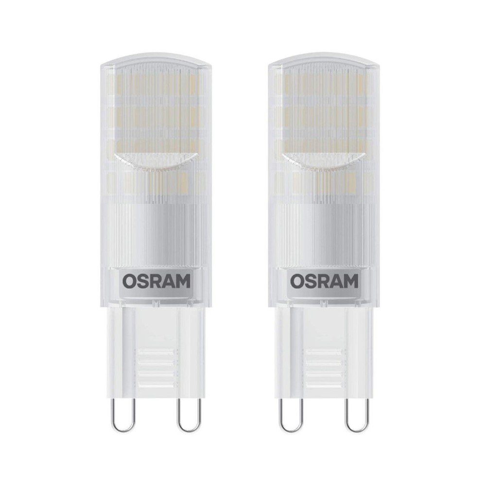 Osram LED-Leuchtmittel 2er Pack Osram LED G9 Stiftsockel 2,6W = 28W 290lm  Warmweiß 2700K, G9, Warmweiß