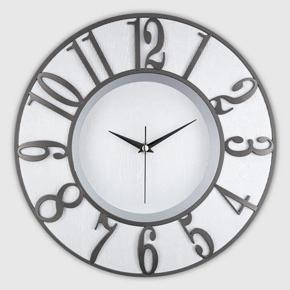 hausleben Wanduhr Wanduhr rund dekorativ in Küche & Wohnzimmer (Büro, Restaurant)