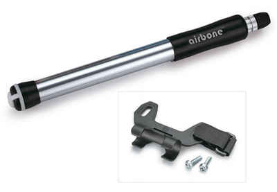 Airbone Fahrradpumpe Minipumpe Airbone ZT-508 AV/DV/SV, 260mm, schwarz, inkl. Halter