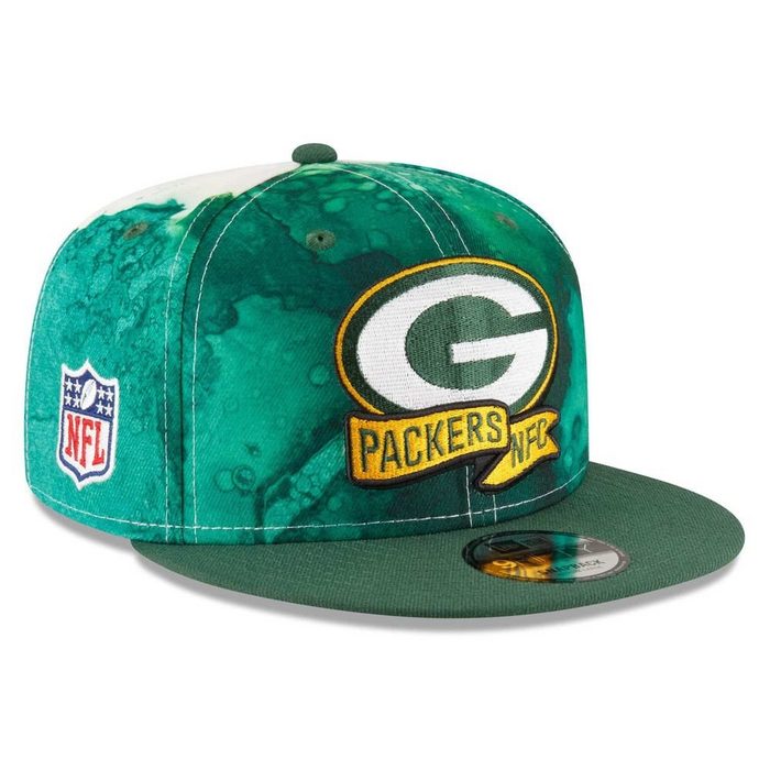 New Era Snapback Cap New Era NFL GREEN BAY PACKERS Official 2022 Sideline 9FIFTY Snapback Game Cap