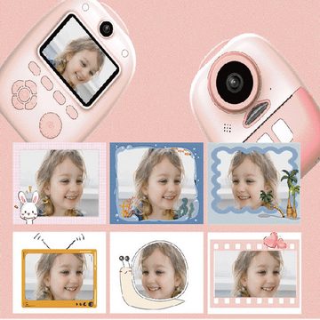 Kind Ja Spielzeug-Kamera Kreative Kinderkamera, Kinder Kamera, Sofortbildkamera, 2600W, 1000mAh, mit Blitzlicht