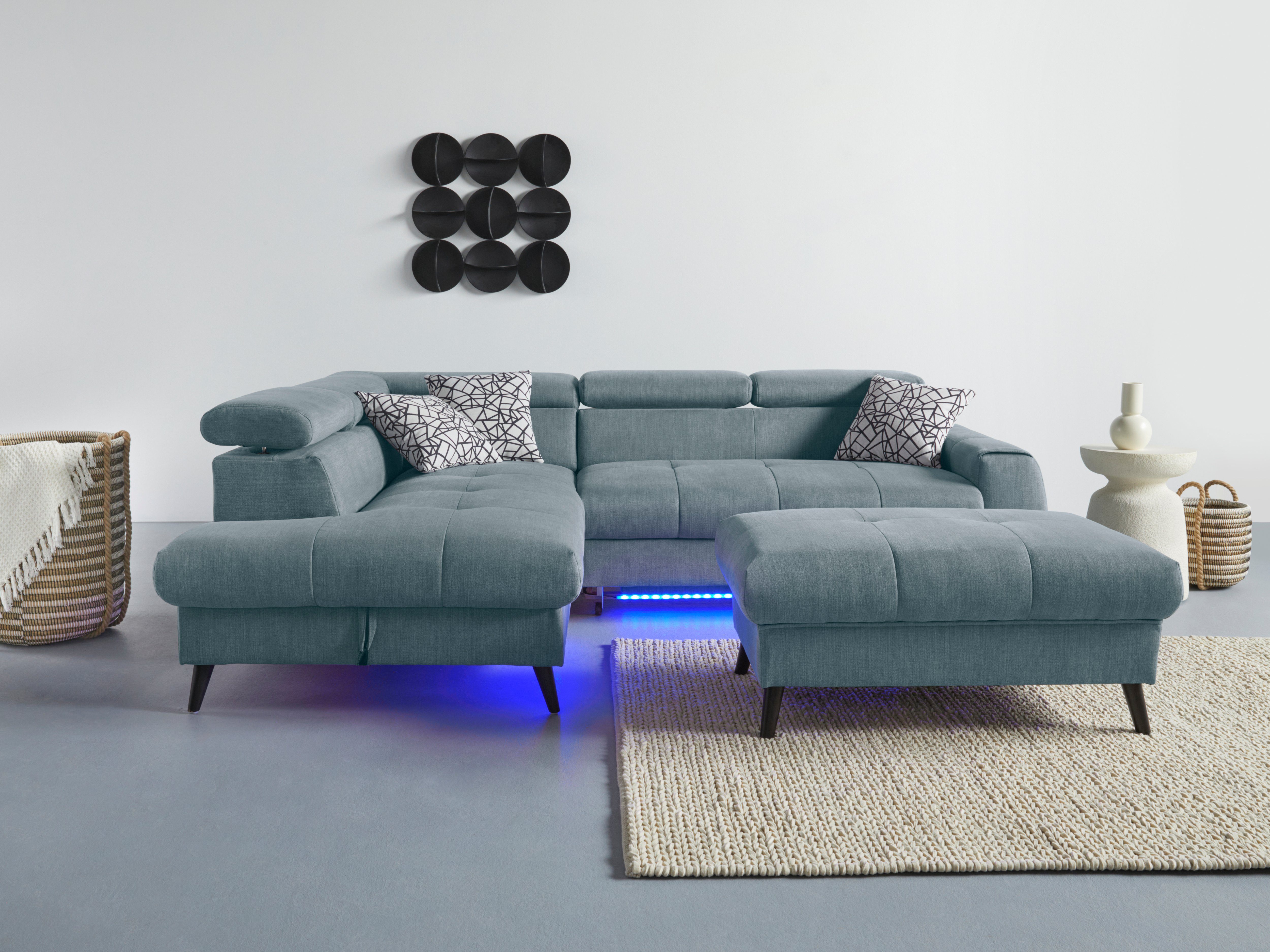 COTTA Ecksofa Mia L-Form mit 3 günstig online kaufen