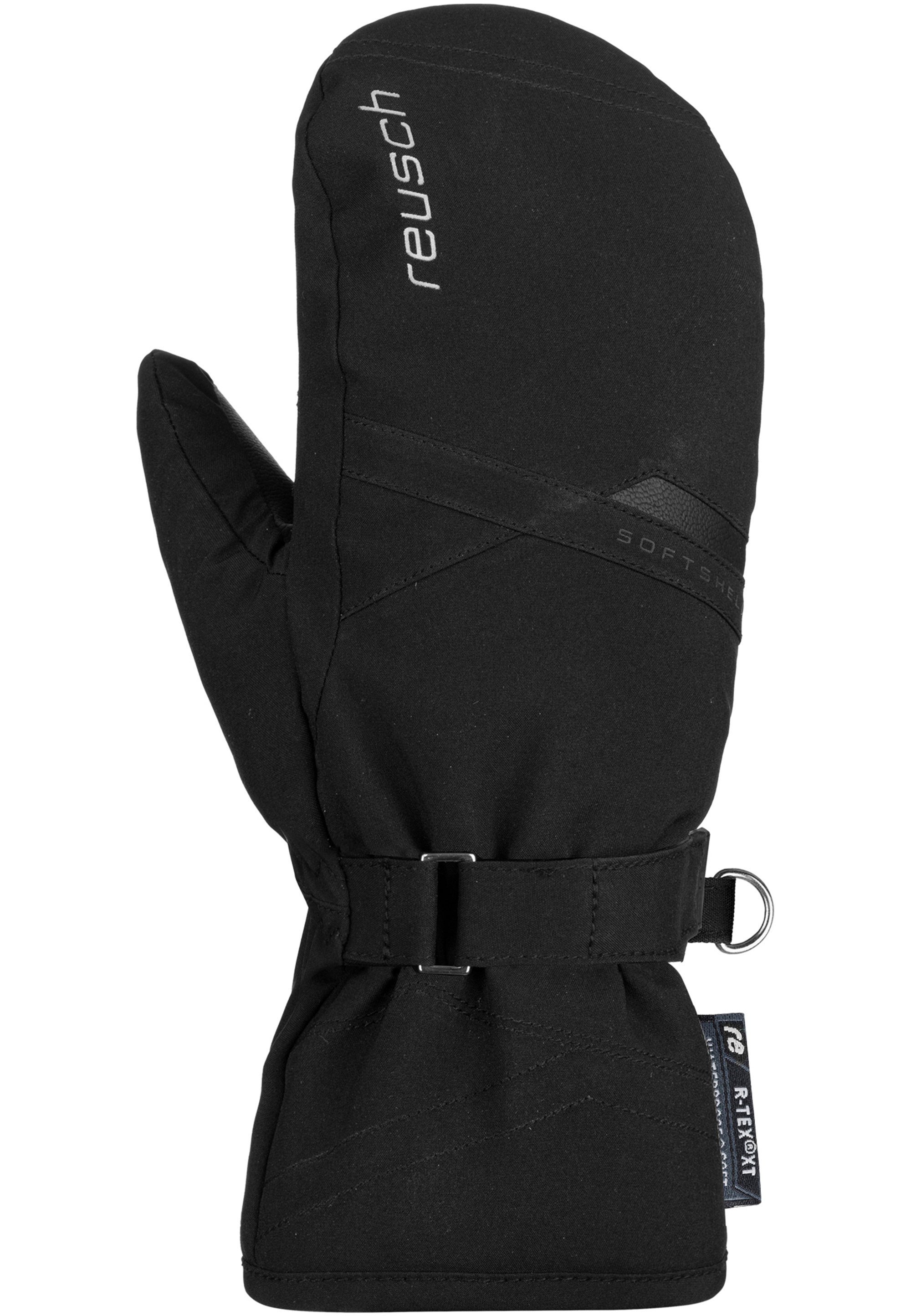 Reusch Fäustlinge Helena R-TEX® wasserdicht schwarz-silberfarben Mitten warm XT und extra