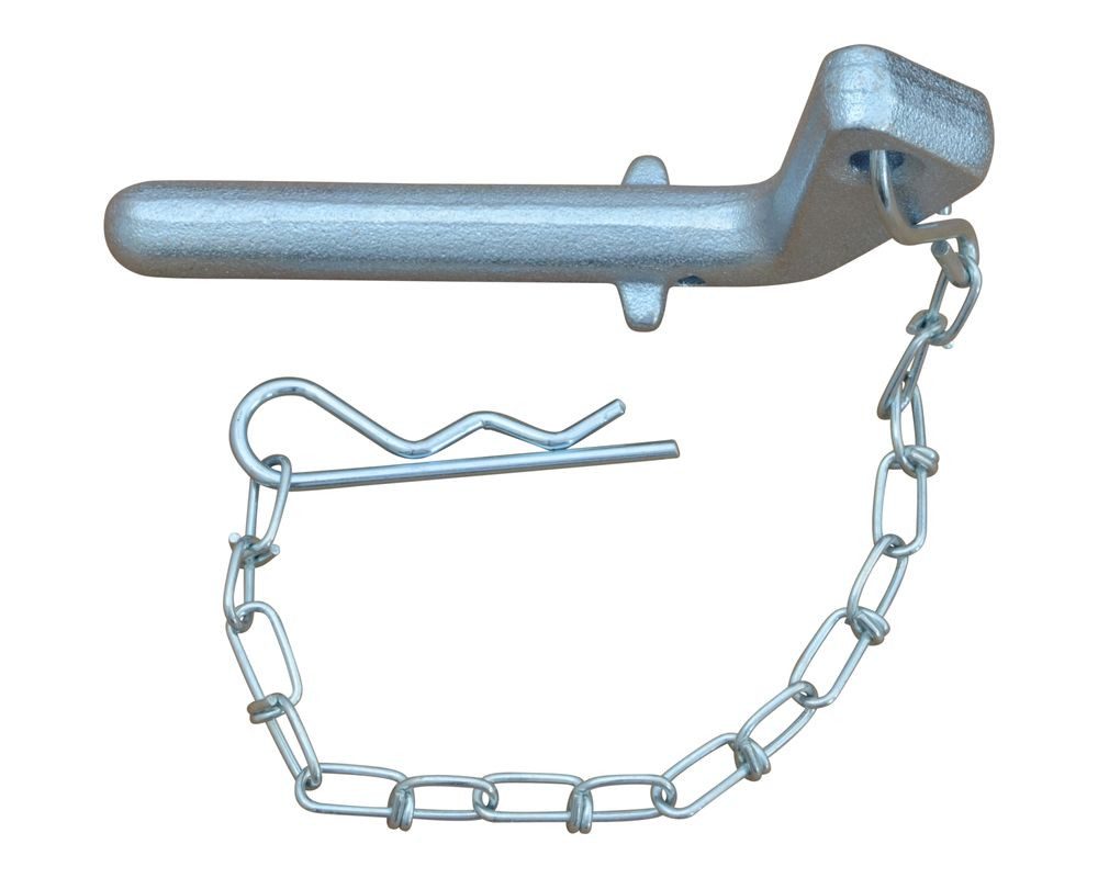 Knott Anhänger 1x Steckbolzen, Bolzen, Vorsteckbolzen mit Kette und Splint 16 mm