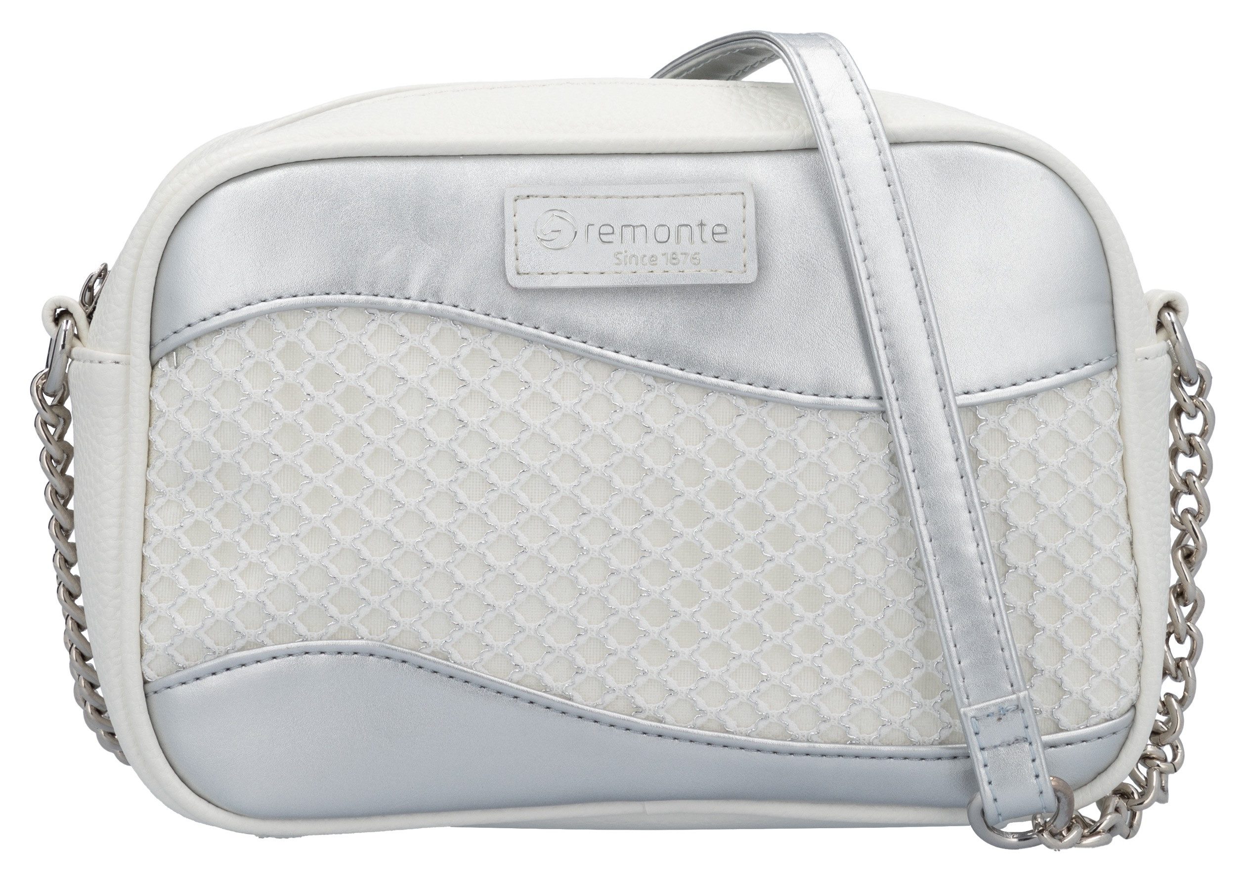 Remonte Umhängetasche, Damen-Mini-Bag, Schultertasche, Umhängeriemen mit Kette