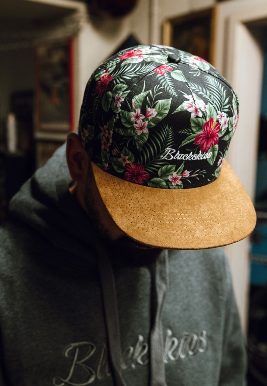 Blackskies Snapback Cap Floral Snapback Cap Oahu - Floral
