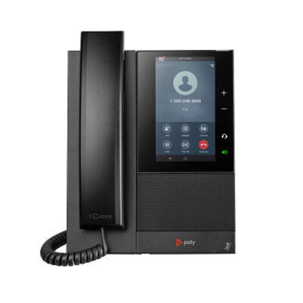 Polycom Poly CCX 505 Business-Medientelefon mit Open SIP u Kabelgebundenes Telefon