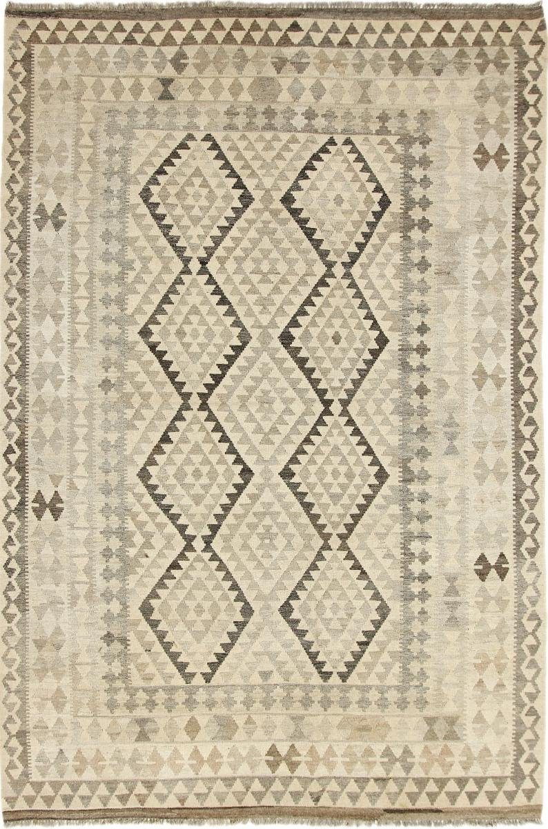Orientteppich Kelim Afghan Heritage 197x296 Handgewebter Moderner Orientteppich, Nain Trading, rechteckig, Höhe: 3 mm