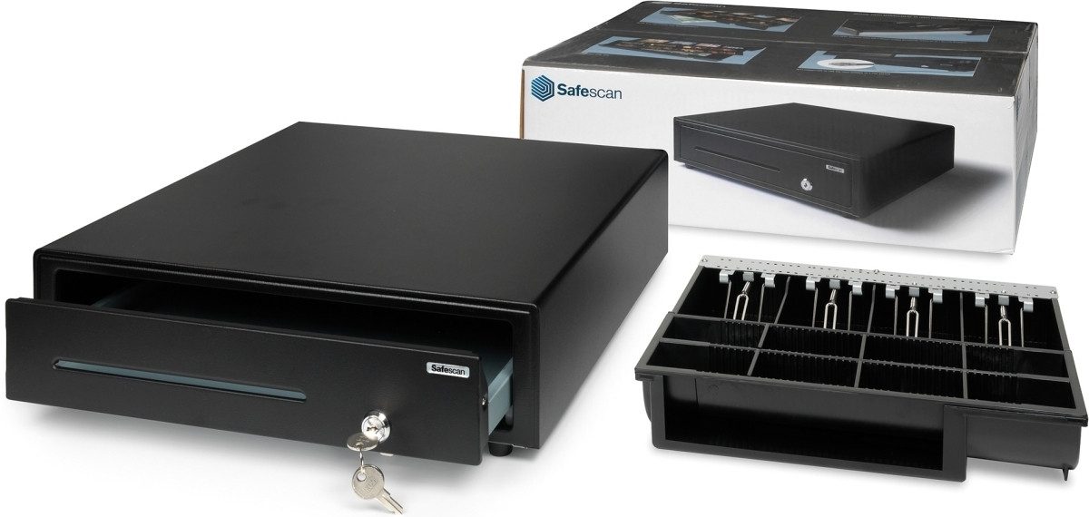 SAFESCAN Geldkassette Kassenlade SD-4141 schwarz