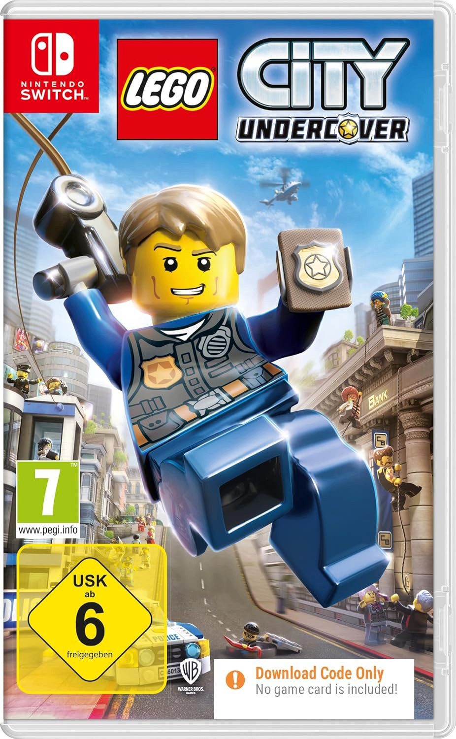 Switch Lego City Undercover - Nintendo Switch - Code in a Box (Code in a Box), Nintendo Switch