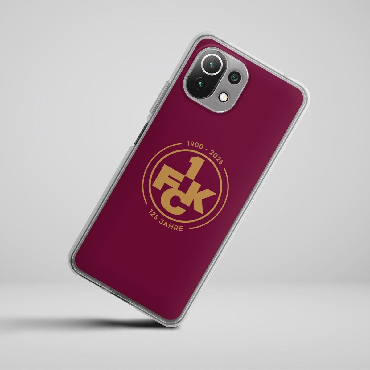 DeinDesign Handyhülle 1. FC Kaiserslautern 1. FCK 125 Jahre 1. FCK 125. Jubiläum, Xiaomi Mi 11 Lite 5G Silikon Hülle Bumper Case Handy Schutzhülle