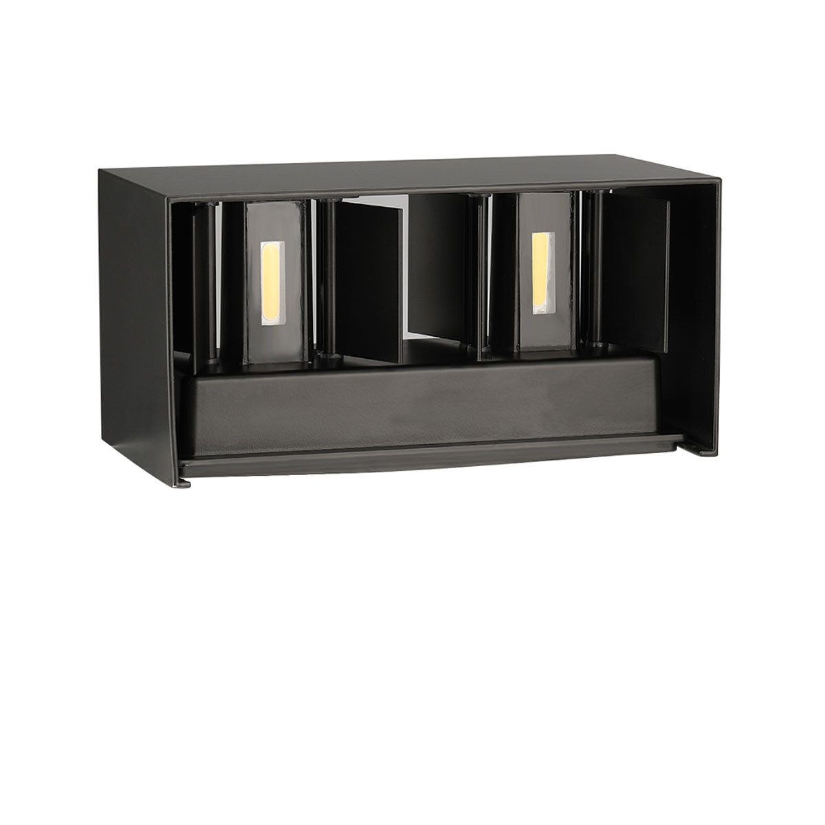 LETGOSPT Wandleuchte 12W Quader LED Wandlampe günstig online kaufen