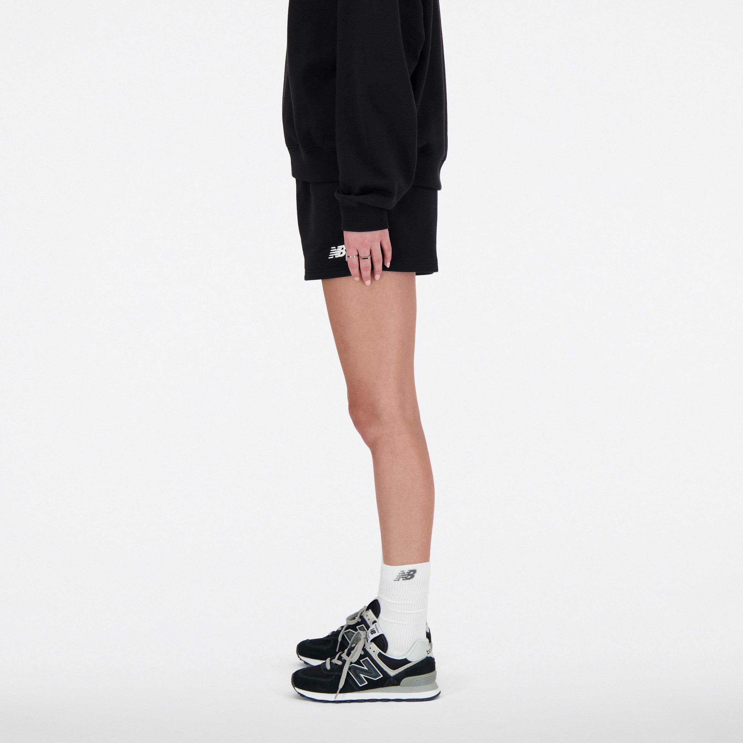 New Balance Shorts Sport Essentials French Terry Short kurze Hose, lockere Passform, atmungsaktives Material