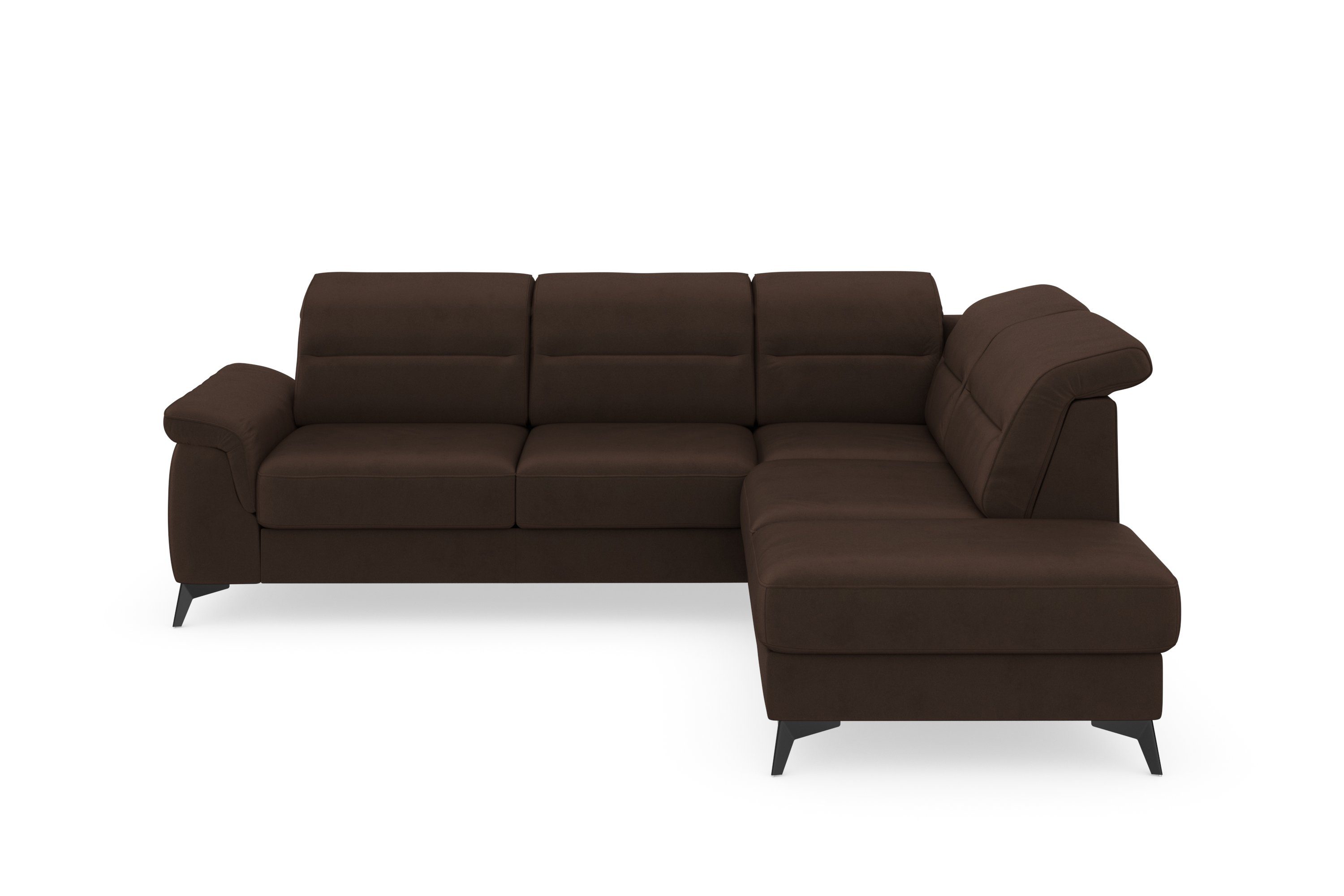 sit&more Ecksofa Sinatra, mit Kopfteilverstellung und mit mane, optional Armteilfunktion