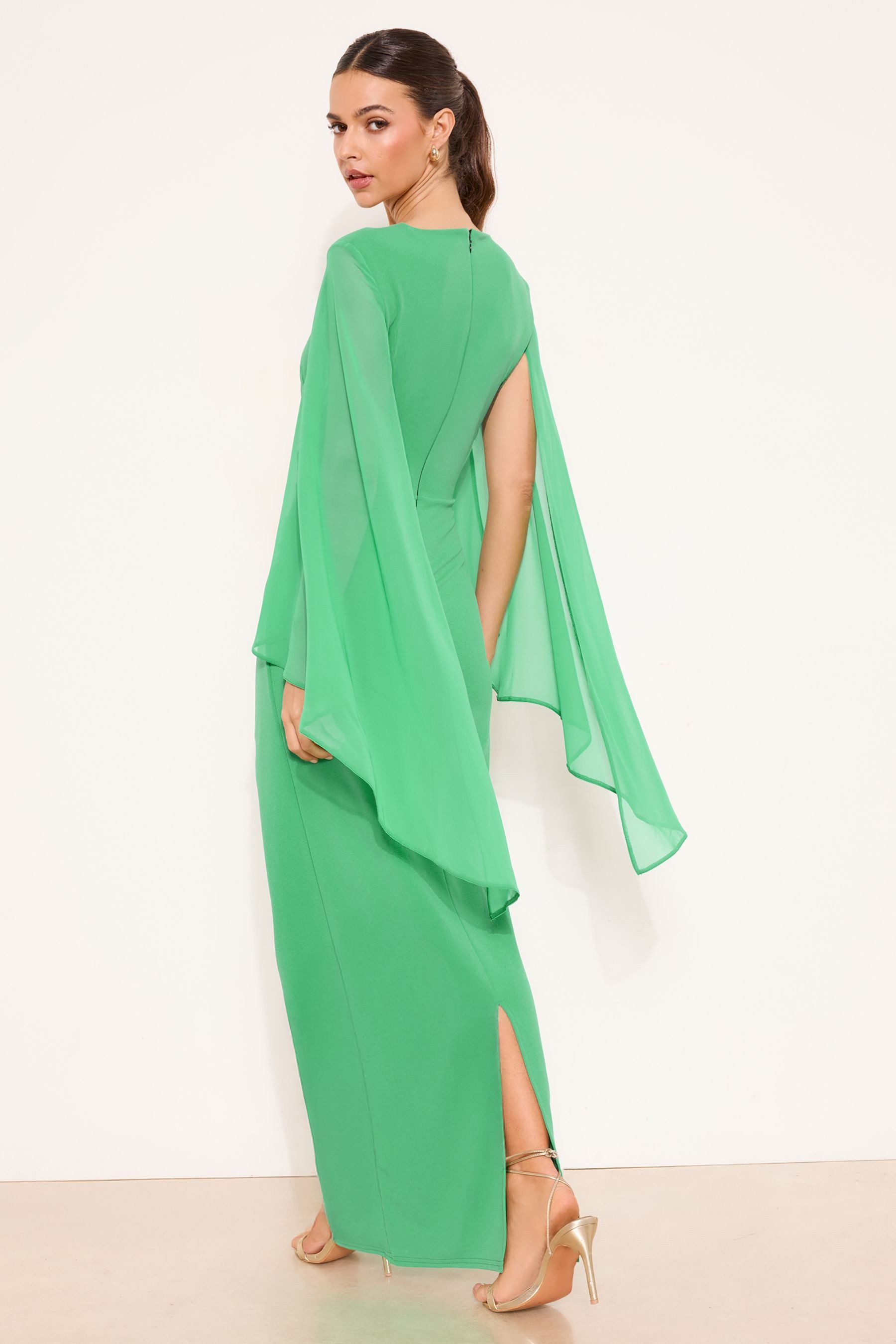 LIPSY Maxikleid EID Maxikleid mit asymmetrischem Ausschnitt, Print (1-tlg) günstig online kaufen