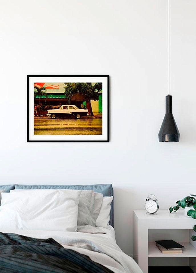 Komar Bild Cuba Car, Städte (1 St), Wandbild zur Dekoration - ohne Rahmen