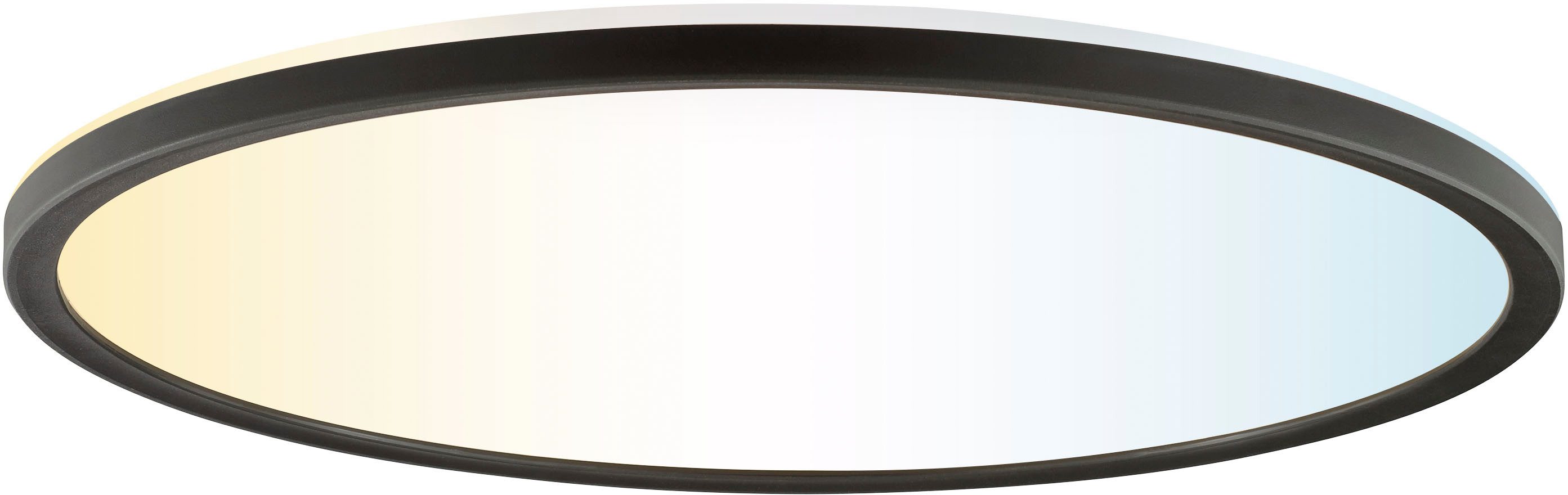 Hanseatic LED Panel DLP220A, CCT - über Fernbedienung, LED fest integriert, warmweiß - kaltweiß, Deckenlampe, Deckenleuchte, dimmbar, CCT über Wandschalter, Backlight