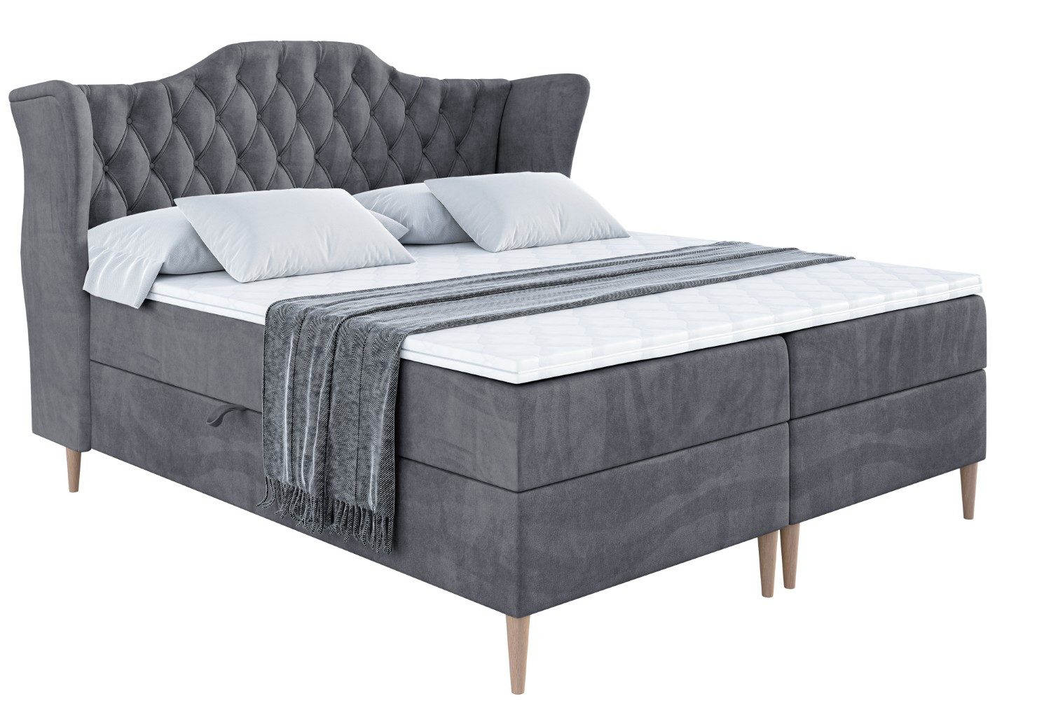 ALTDECOR Boxbett VILA-F (Multipocket-Matratze H4, H3 günstig online kaufen