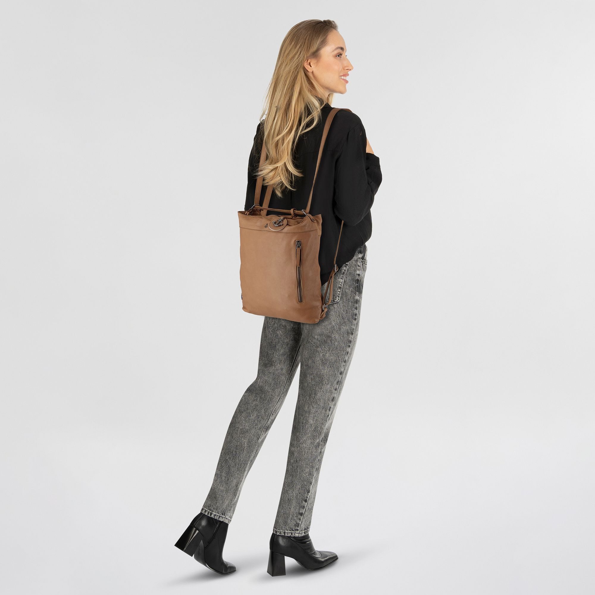 HARBOUR 2nd Schultertasche Anchor Love, Leder