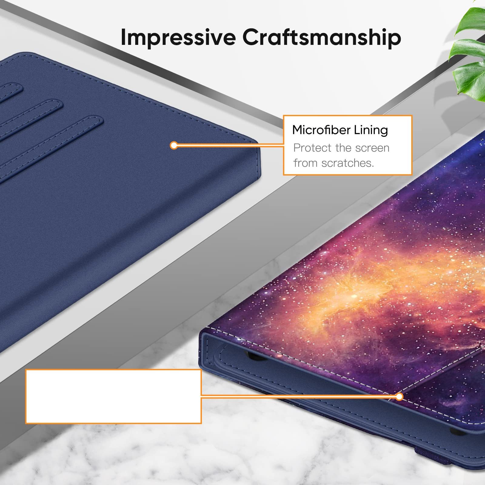 Fintie Tablet-Hülle Universal Hülle für Blackview Tab60 WiFi Tablet 10''/Tab 70/Tab 80 10" – Bild 2 von 5