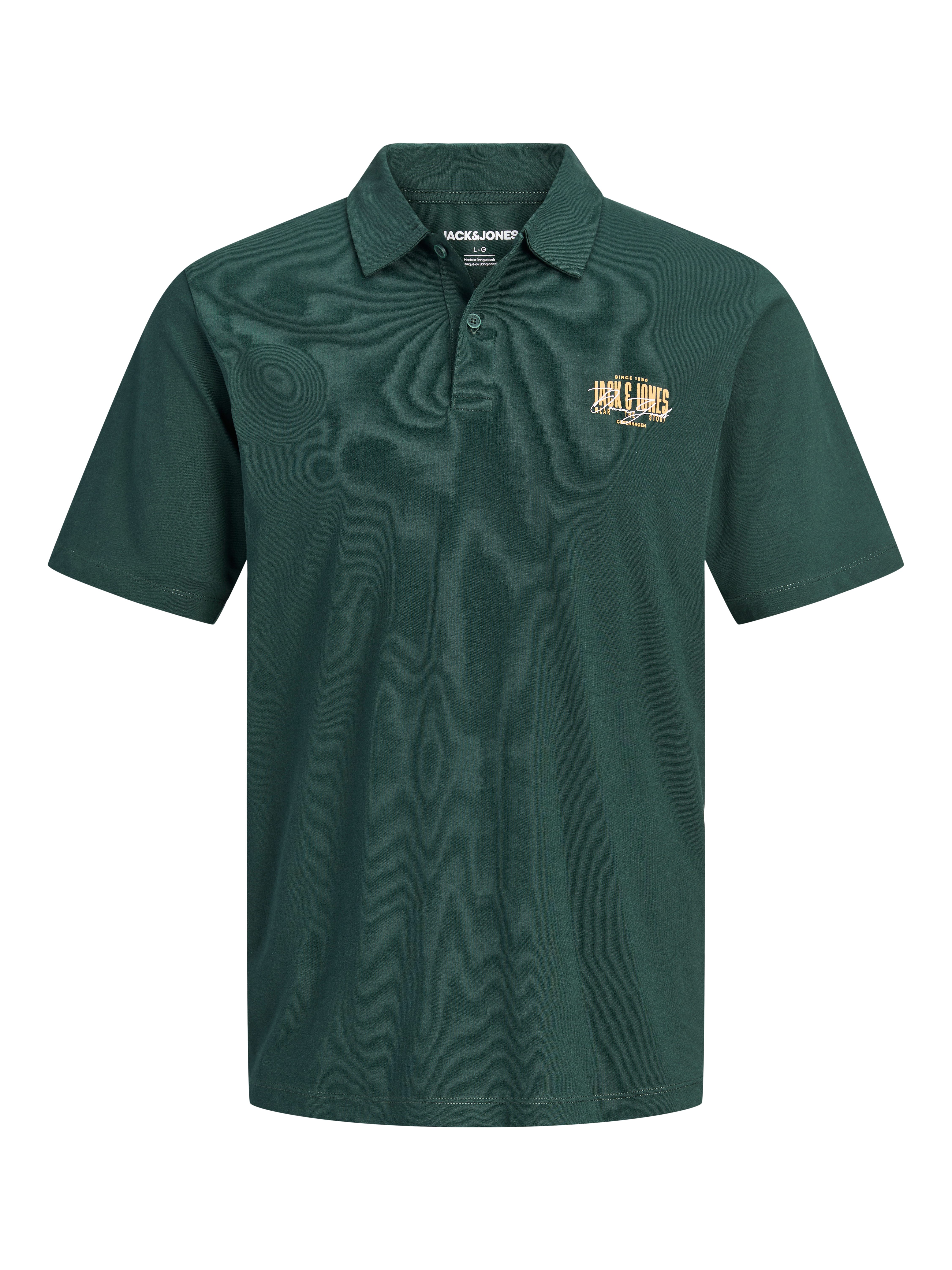 Jack & Jones PlusSize Poloshirt JJAERO POLO SS PLS Baumwolle, regular fit – Bild 5 von 5