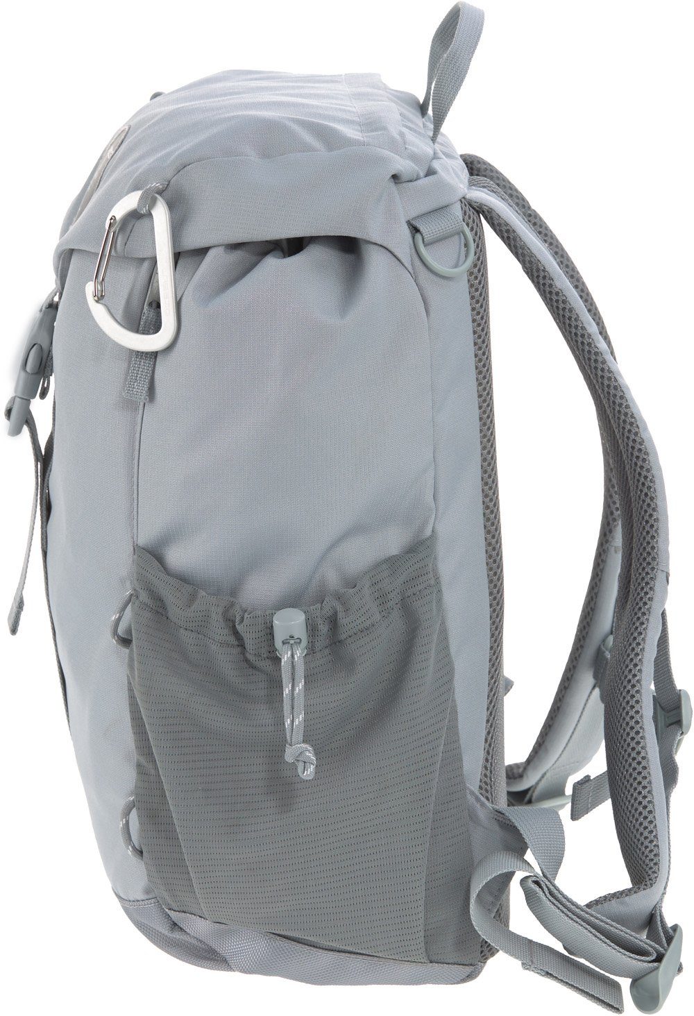 LÄSSIG Wickelrucksack Green Label, Outdoor, Grey, PETA-approved vegan; zum Teil aus recyceltem Material