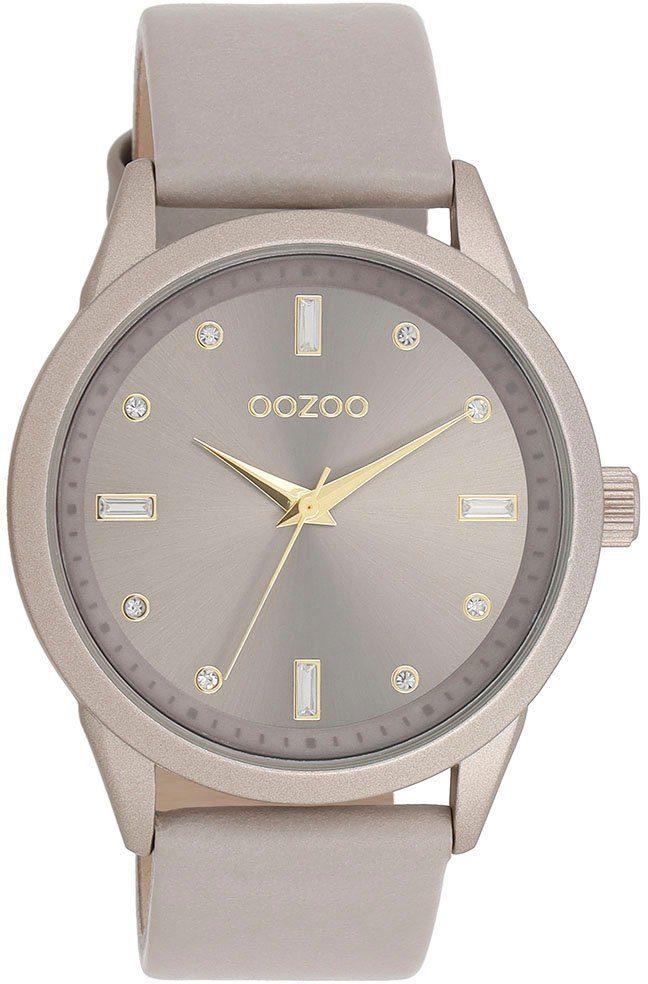 OOZOO Quarzuhr C11287, Armbanduhr, Damenuhr, Lederarmband, günstig online kaufen