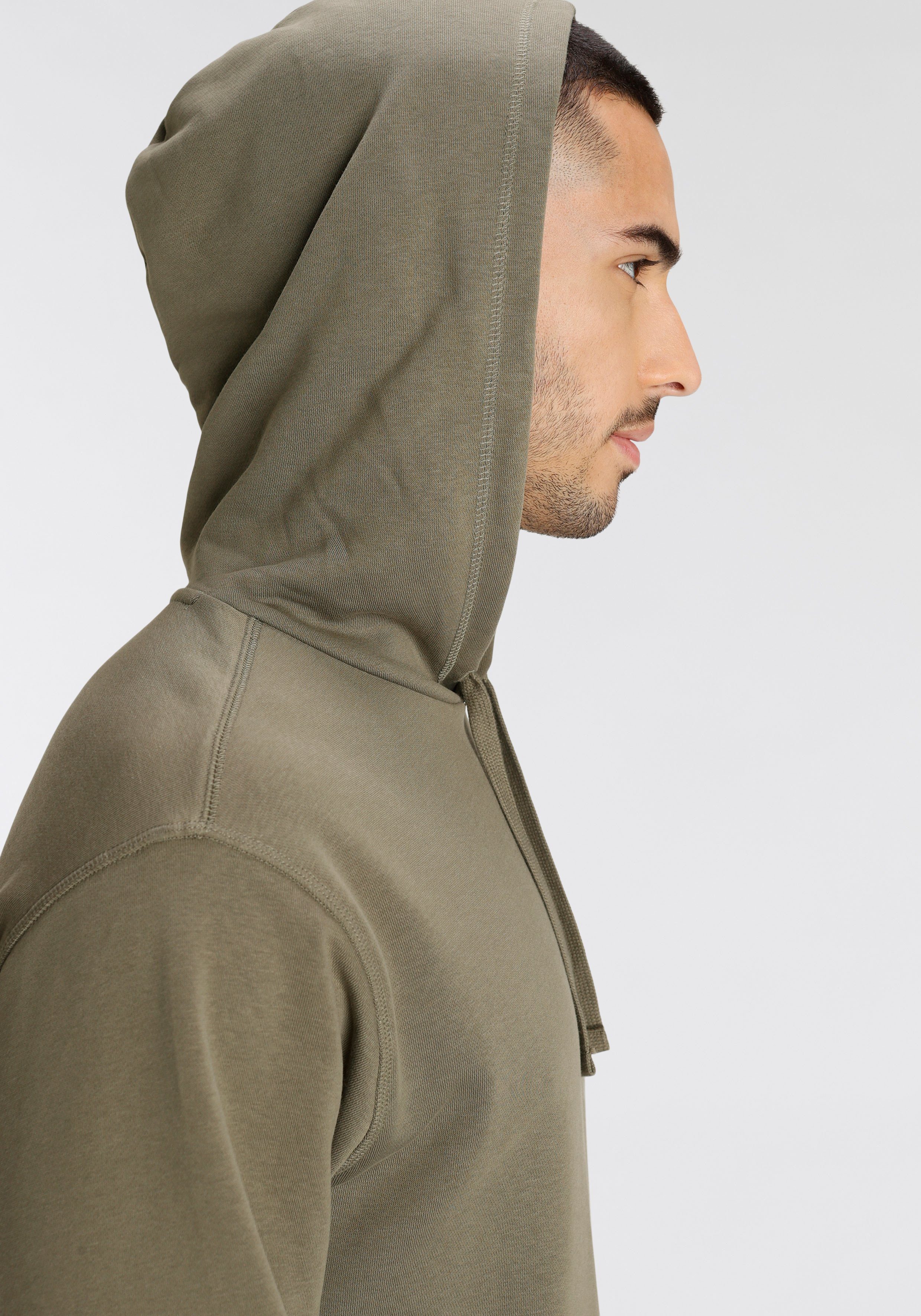 New Balance Kapuzensweatshirt Covert HOODIE ESSENTIALS Green NB