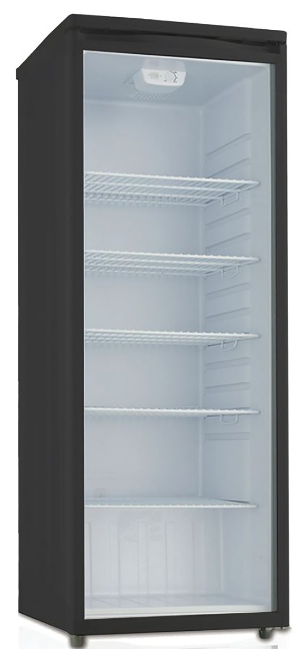 Geratek Getränkekühlschrank Geratek Kiruna GK2000B, 259L, LED, 5 Ablagen, Abtauautomatik, Gewerbe Kühlschrank