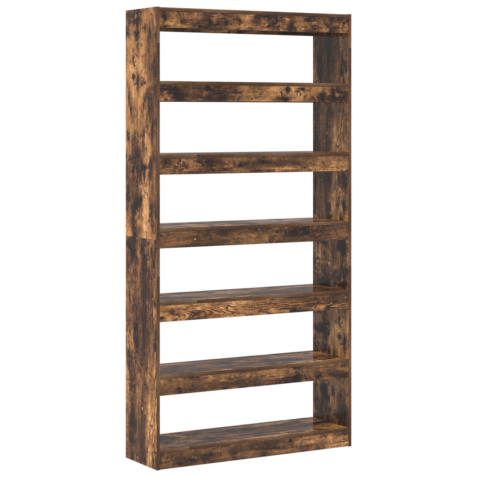 vidaXL Bücherregal Braunes Bücherregal Braun Holzwerkstoff günstig online kaufen