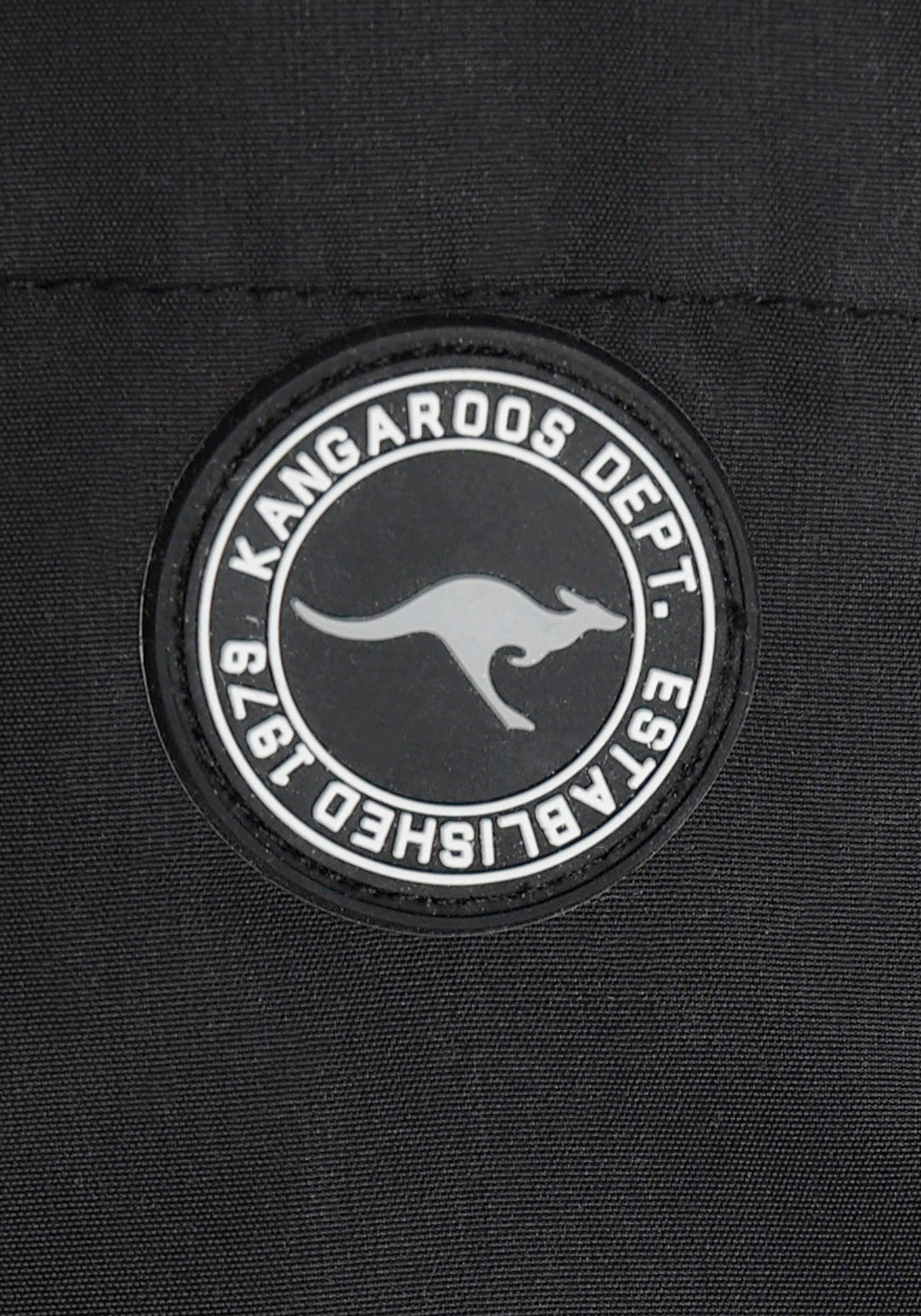 KangaROOS schwarz Steppmantel