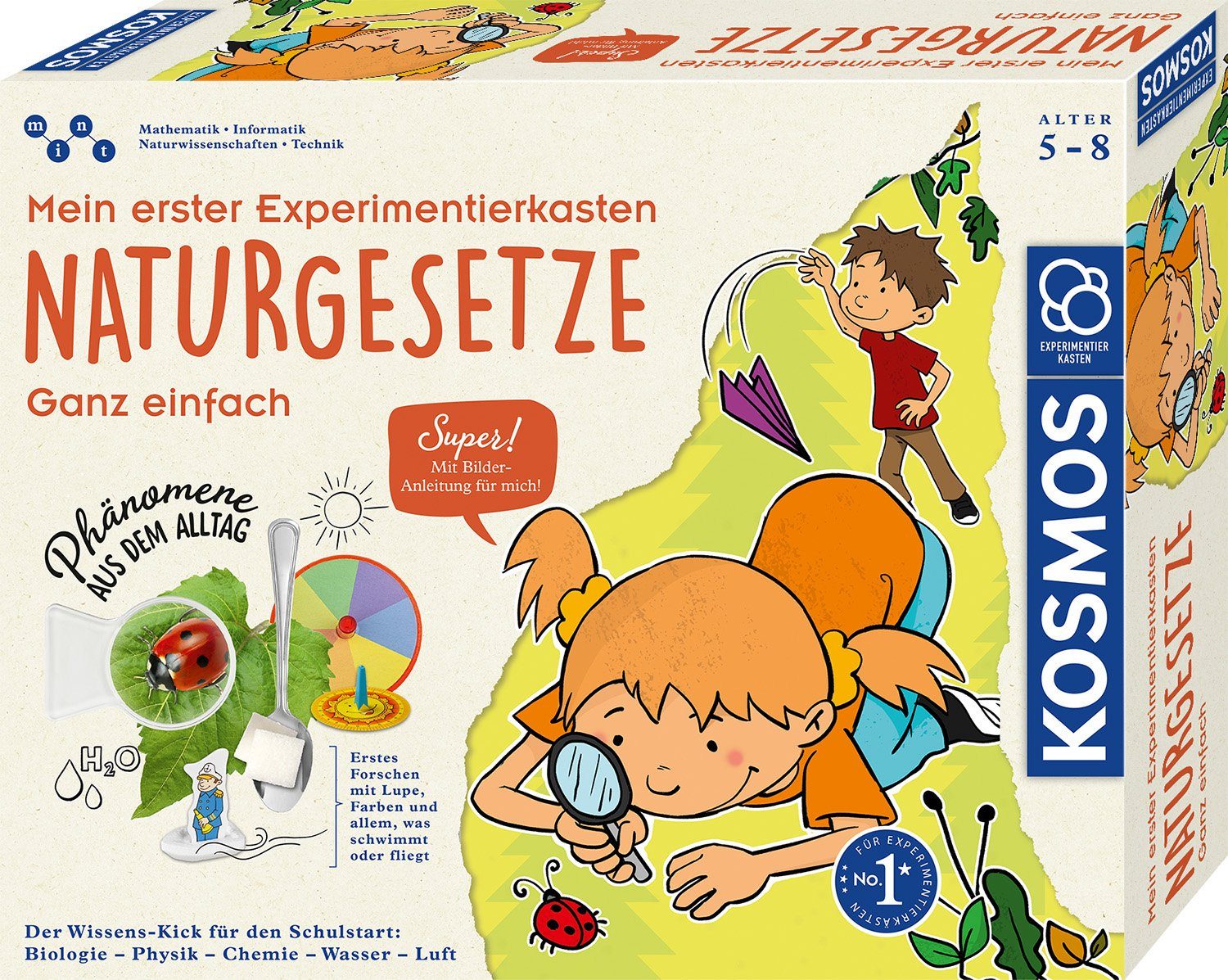 Kosmos Experimentierkasten Mein erster in Experimentierkasten Naturgesetze, Made Germany