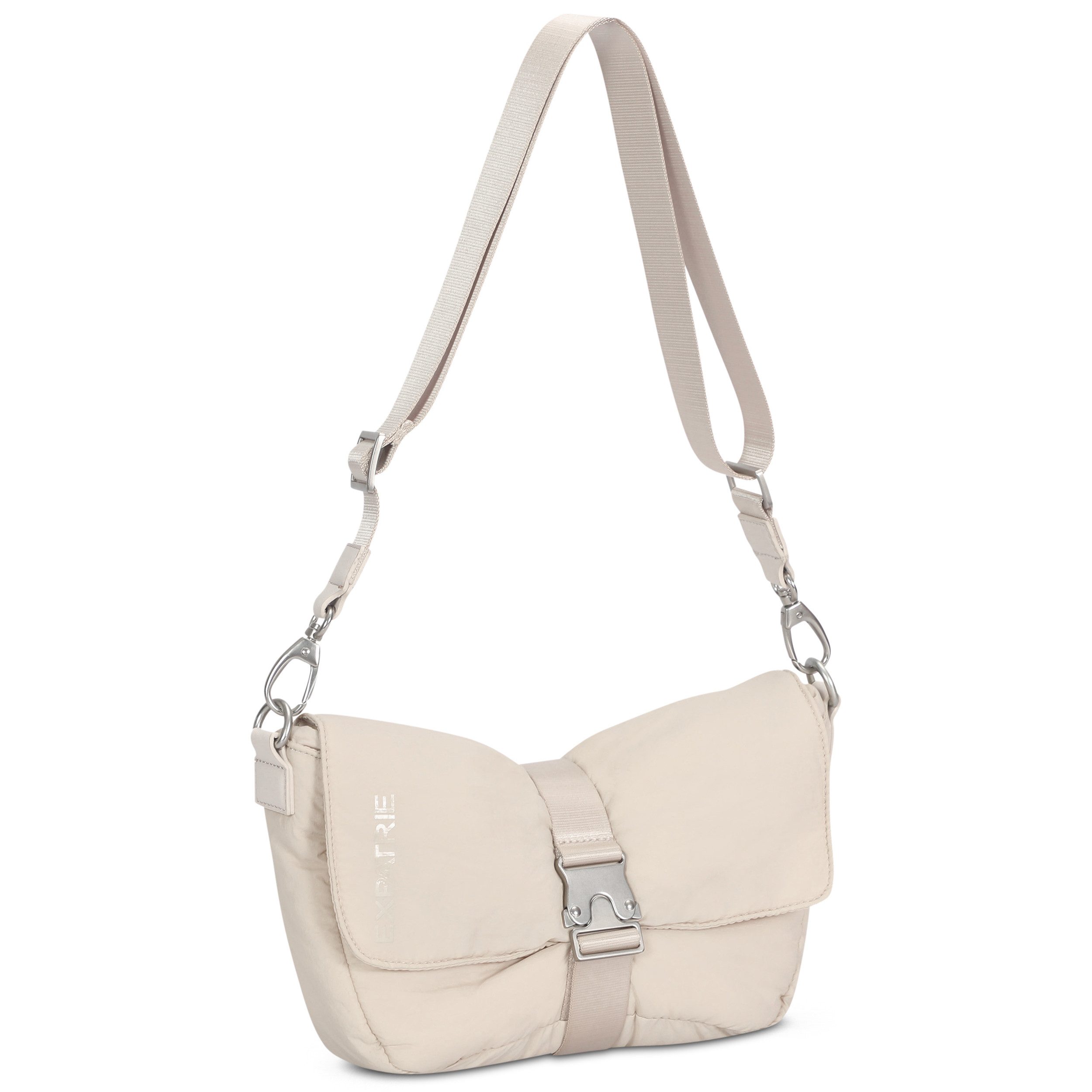 Expatrié Umhängetasche Bobby Umhängetasche im Puffy Design, Crossbody Bag aus Nylon, Hochwertige Metallschnalle, Wasserabweisend