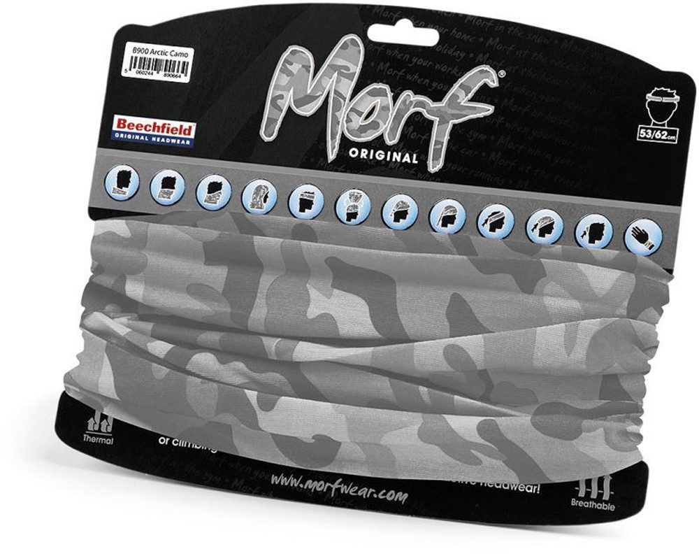 Beechfield® Multifunktionstuch Morf® Original Schlauchschal Bandana Loop, (Spar-Set, 2er Pack), Atmungsaktives Gewebe