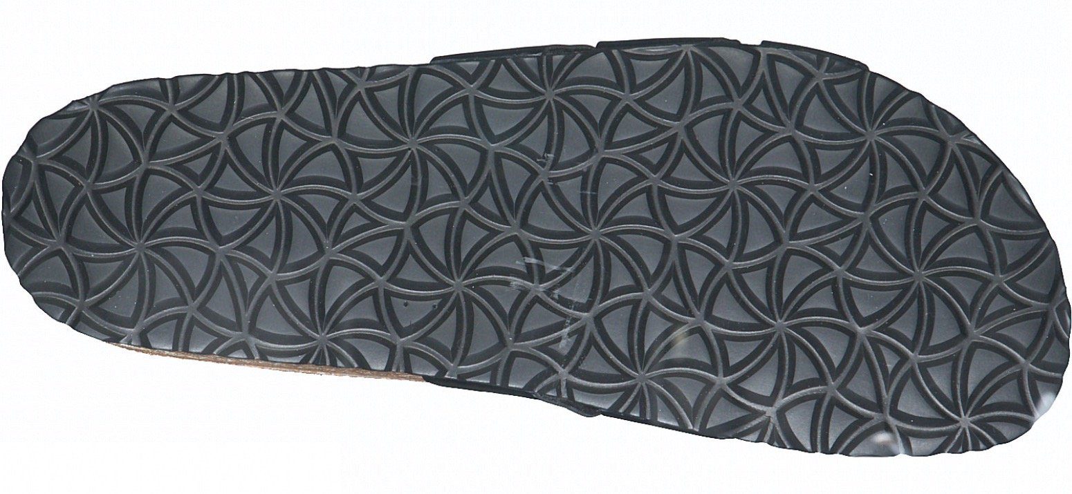 Pantolette Tamaris schwarz-glänzend Form in bequemer