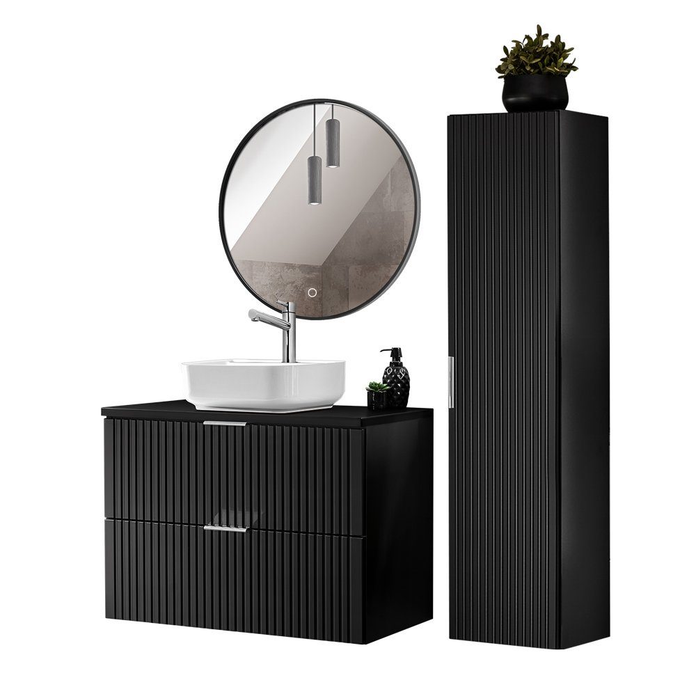 Badmöbel-Set ADELAIDE-56-BLACK